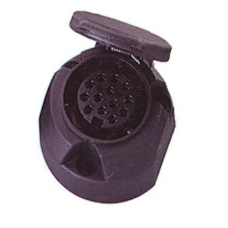 Tomada 13 Pinos - Plástico