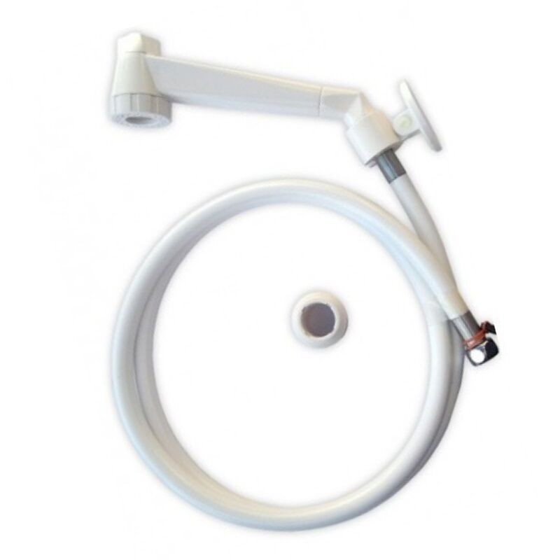 BICHA DE CHUVEIRO BARWING  BRANCA