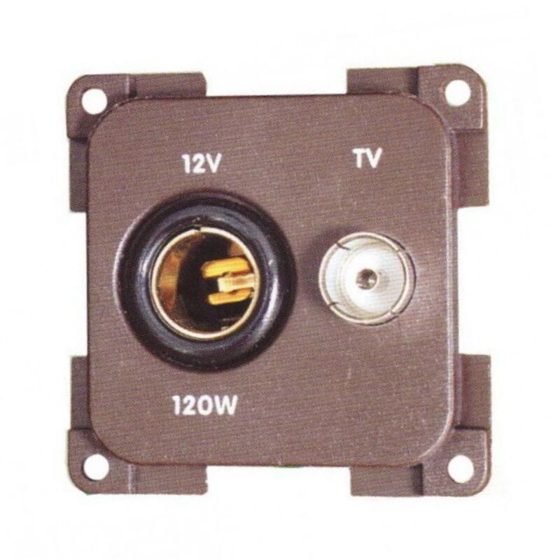 TOMADA 12V PEQ. C/ANTENA