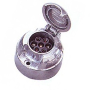 TOMADA 7 PINOS ALUMINIO