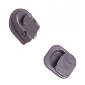 FECHADURA CINZA P/PORTA WC