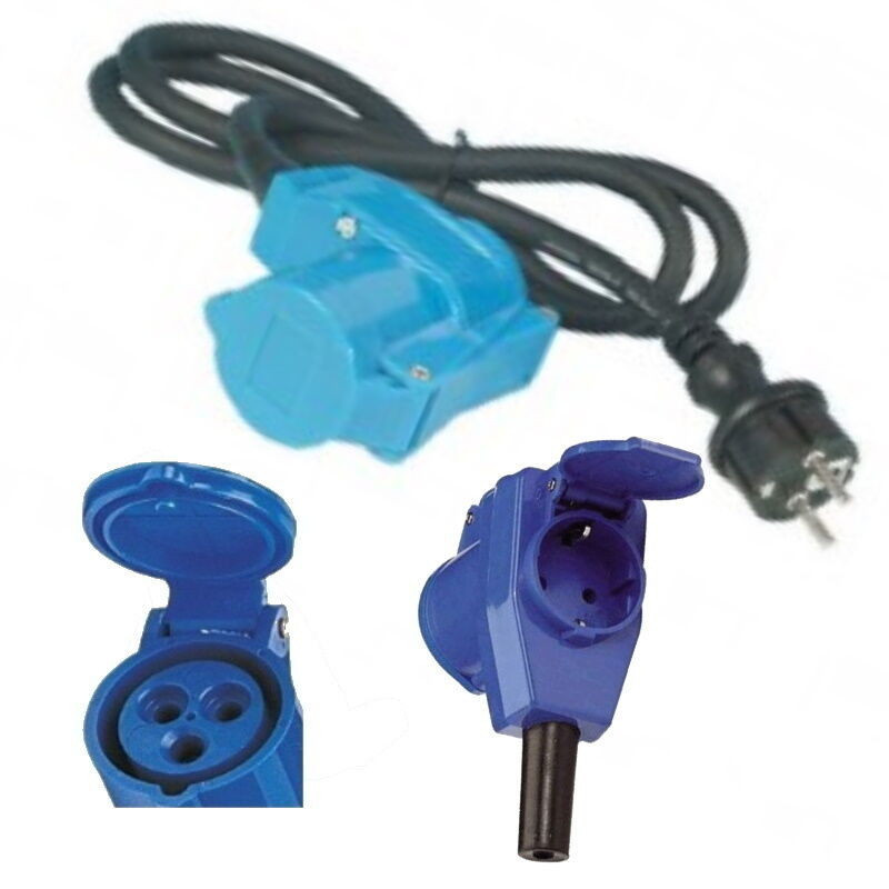 EXTENSÃO 1,5M CEE DUPLA/SCHUC MACHO