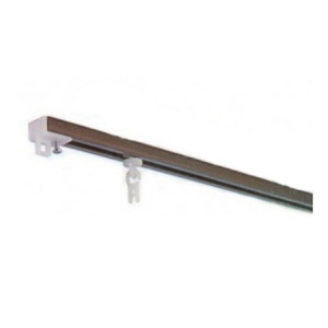 Perfil tipo "C" - Aluminio (2m)