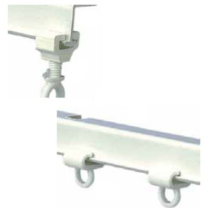 PERFIL PLASTICO BRANCO "I" - 2,5m