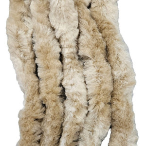 Cortina Pelo Sintético - Cor 01 (Bege)