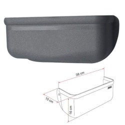 Suporte material parede - Cinza