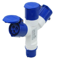 Distribuidor CEE Triplo 240V 16A