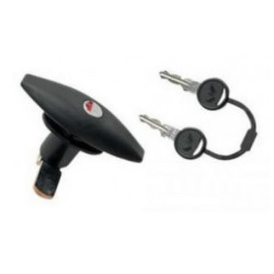 FECHAD.PRETA OVAL GR.PORTA ALÇAPÃO