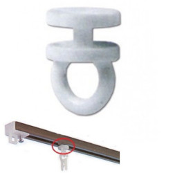 PERFIL "C" GANCHO COM ARGOLA