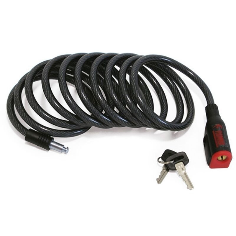 Cadeado C/ Cabo Aço Revestido 2,5m