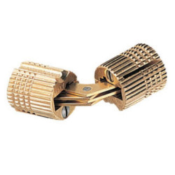 Dobradiça Cilíndrica Latão - 12mm