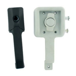 FECHADURA PORTA HOLZ CINZA