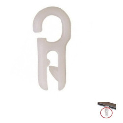 PERFIL PLAST.(FIXADOR ARGOLA/TECIDO