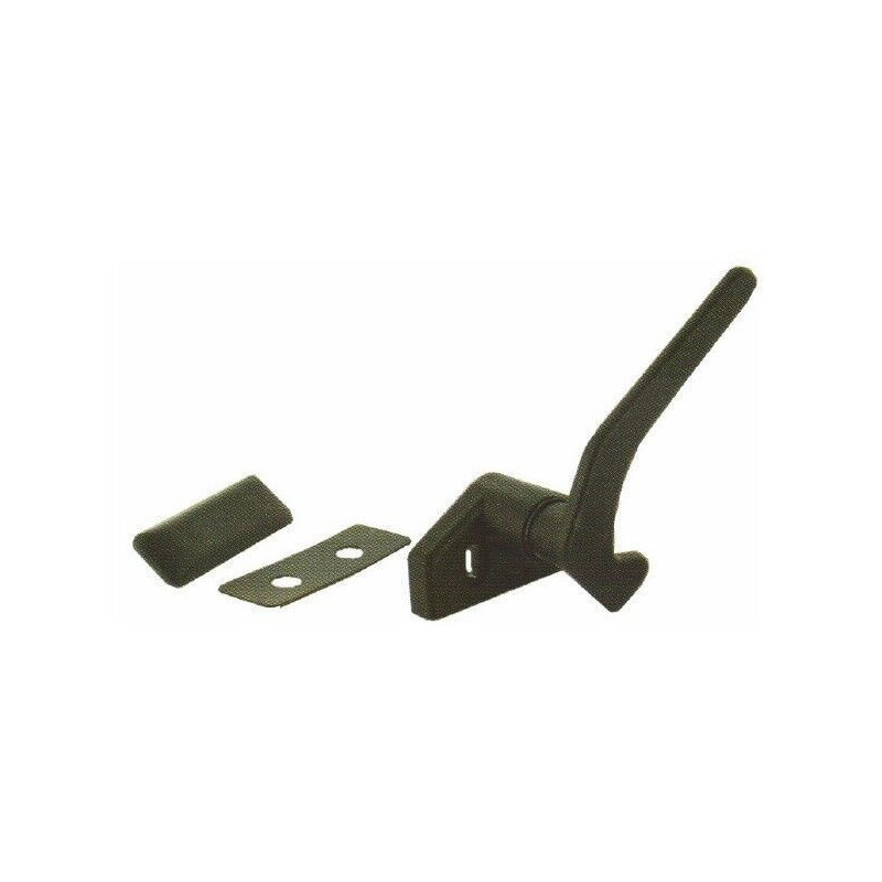 FECHO JANELA POLYPLASTIC PRETO