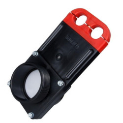 VALVULA DESCARGA PRETA 75mm