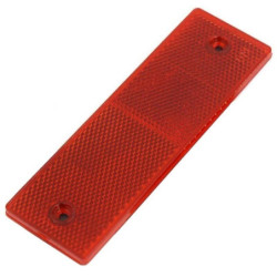 REFLECTOR RECTANGULA VERMELHO 91x47