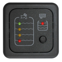 PAINEL NIVEIS AGUA QUAD. CINZA