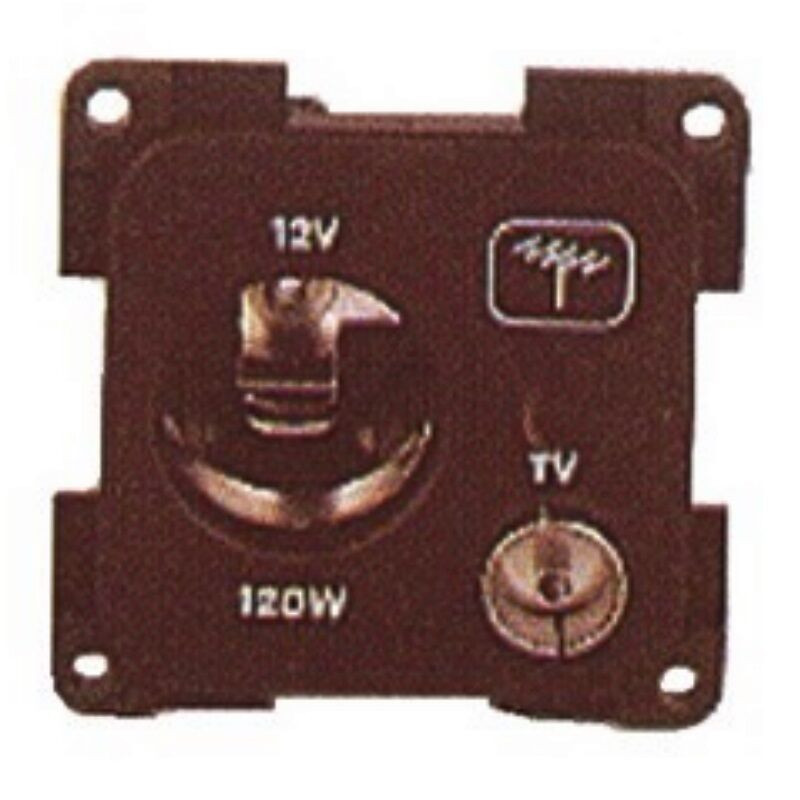 TOMADA ANTENA/12v GR.CASTANHA S/ARO