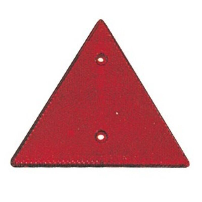 REFLECTOR TRIANGULAR VERMELHO