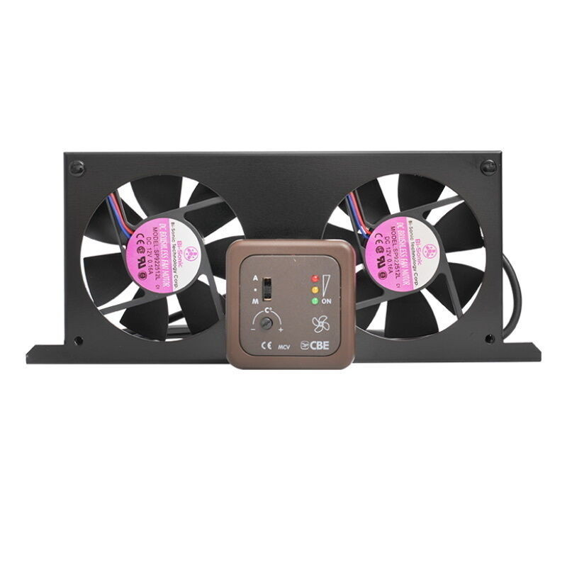 VENTIL.DUPLO C/TERM.12v FRIG.CASTA