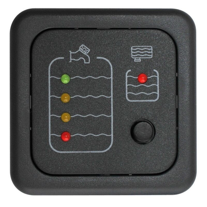 PAINEL NIVEIS AGUA QUAD. CINZA