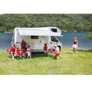 Toldo Fiamma F45S 260 Polar White Delux Grey