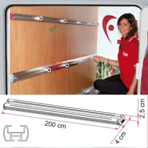 CALHAS P/GARAGEM"GARAGE BARS" 2PC