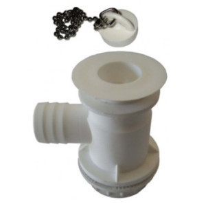 VALVULA COM SIFÃO 25mm