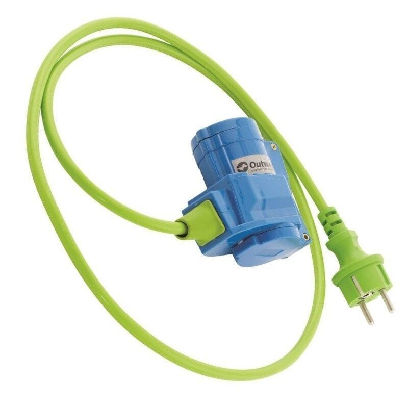 Adaptador CEE + Schuko fêmea/Schuko macho - 1,5m